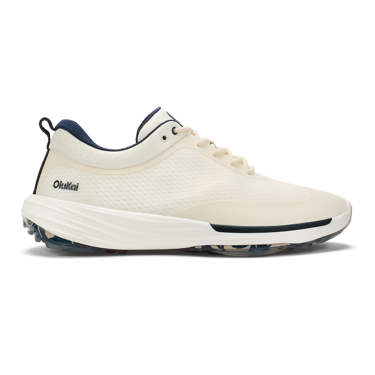 Mākena Men’s Waterproof Golf Shoes - White Sand