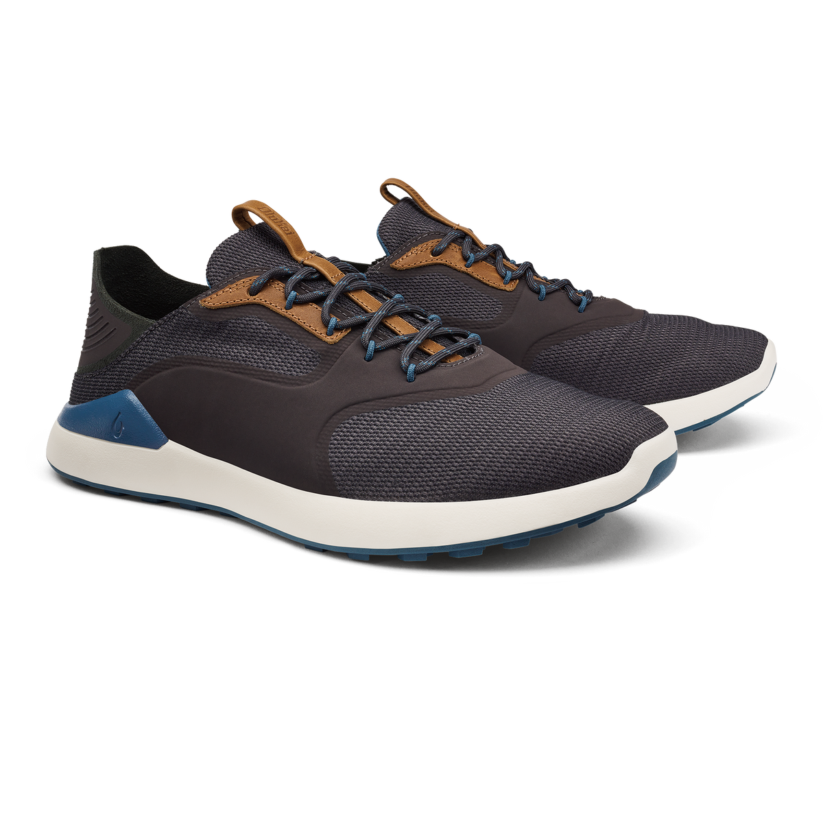 OluKai Kā‘anapali Men’s Golf Shoe - Pavement / Vintage Blue