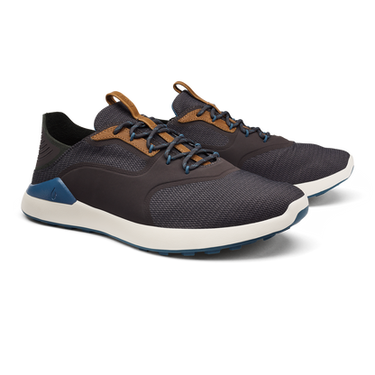 OluKai Kā‘anapali Men’s Golf Shoe - Pavement / Vintage Blue