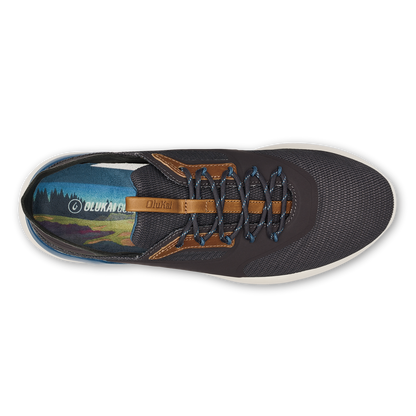 OluKai Kā‘anapali Men’s Golf Shoe - Pavement / Vintage Blue