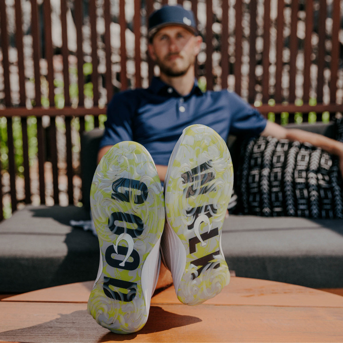 Mākena Men’s Waterproof Golf Shoes - Sterling