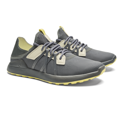 Manele Men’s Breathable Golf Shoes - Rock / Flower