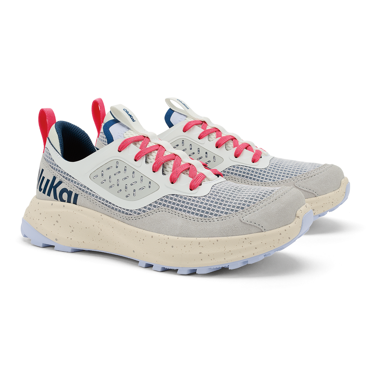Makiki - Bright White / Coastal Blue