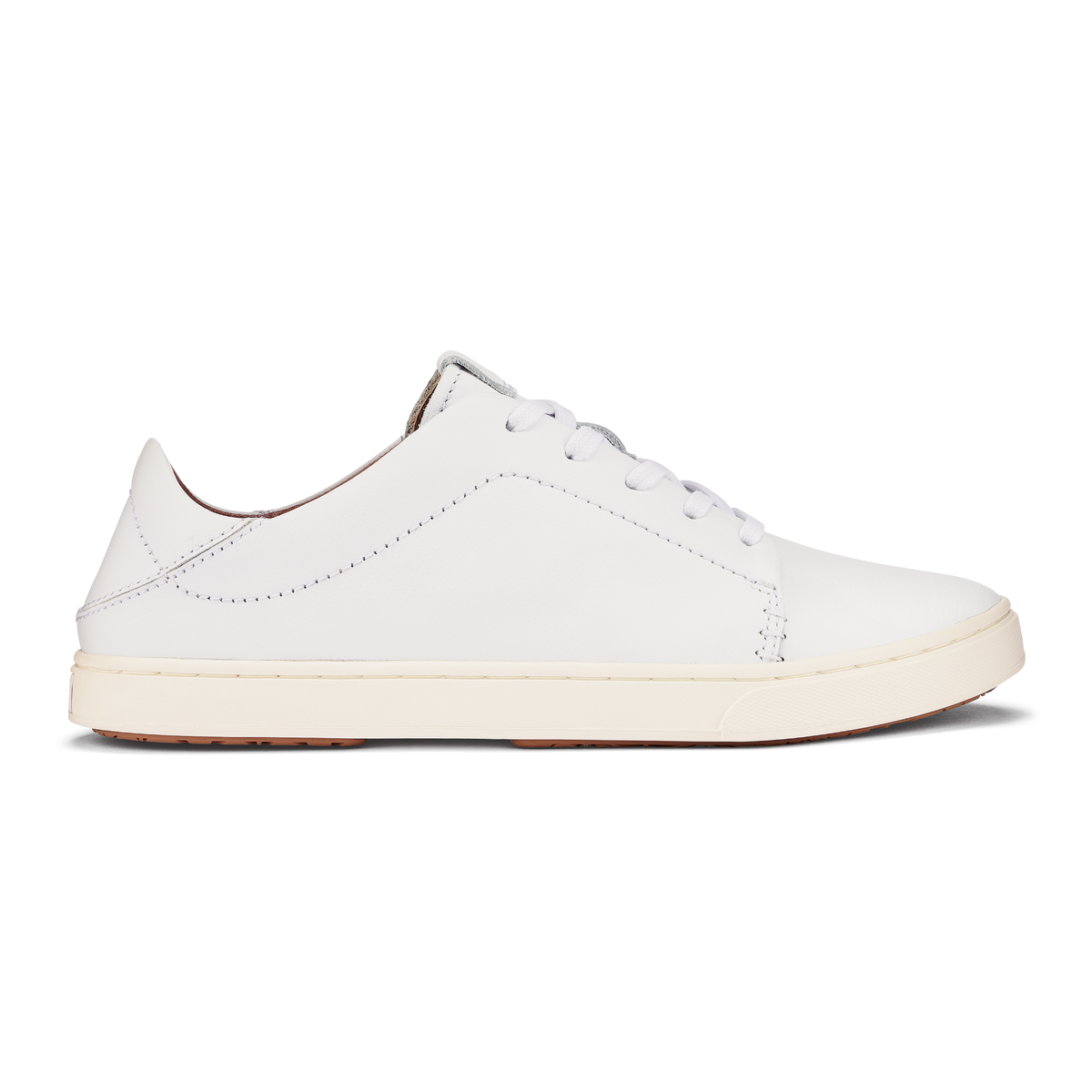 Pehuea Lī ‘Ili Women's Leather Sneakers - White