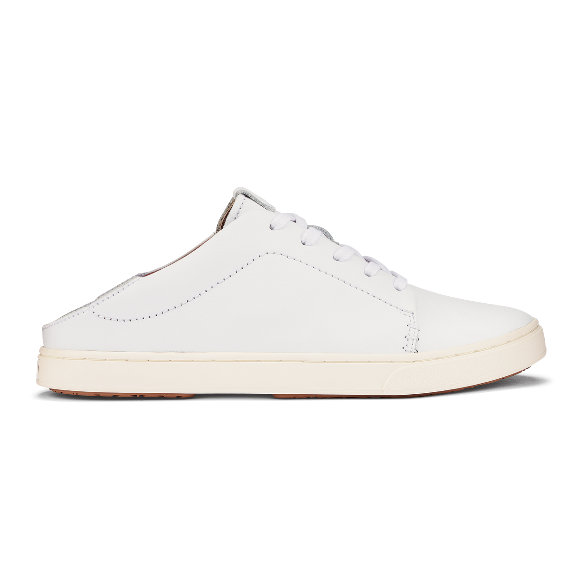 Pehuea Lī ‘Ili Women's Leather Sneakers - White