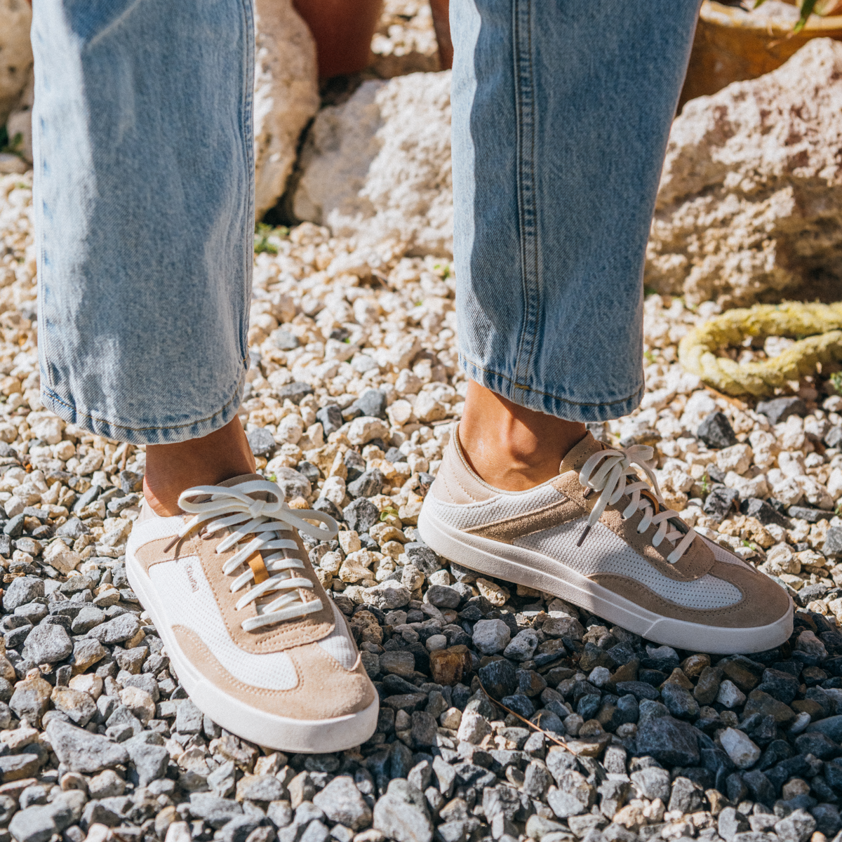 Kīlea Women’s Sneaker Shoes - Tan / Tapa