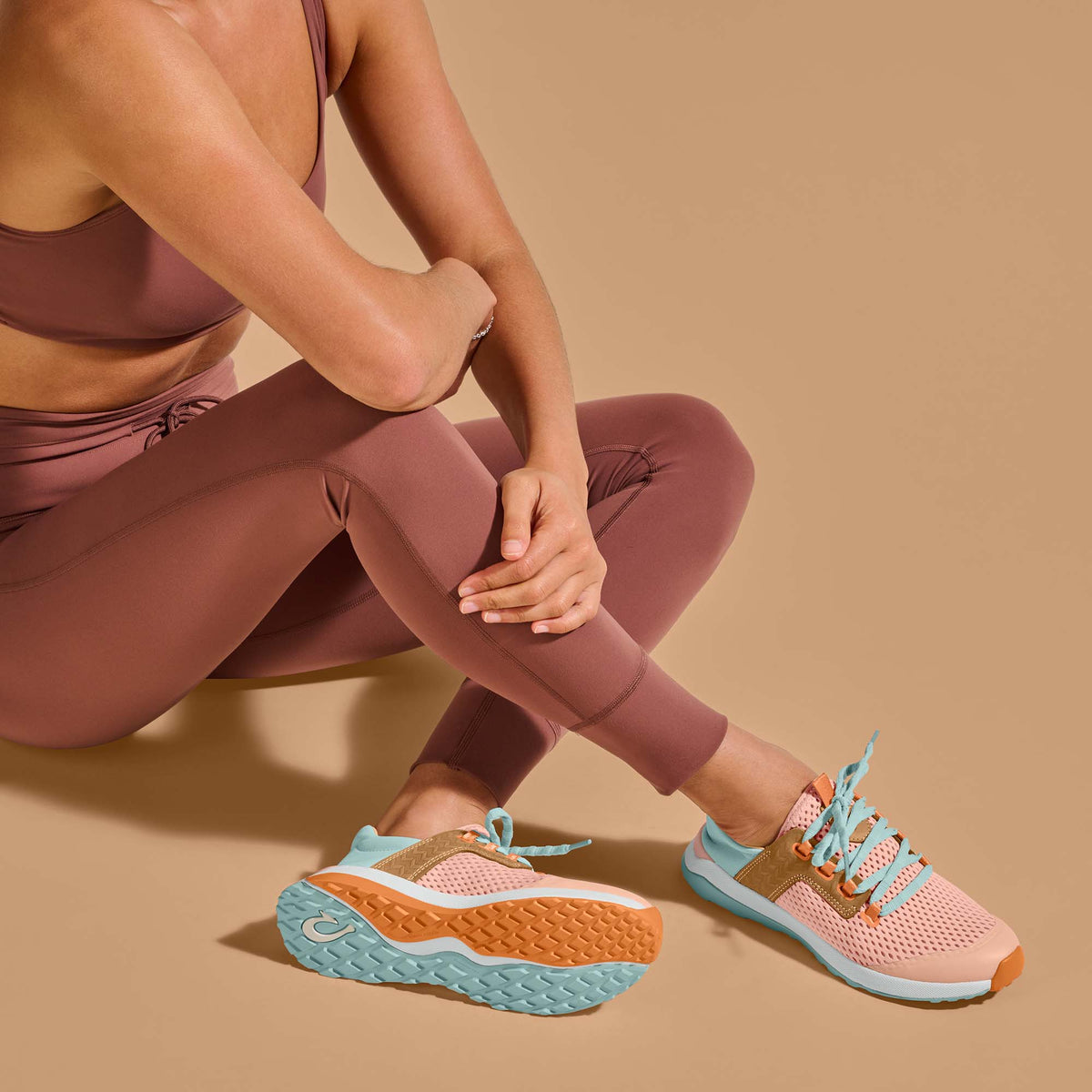 Wailuku Women’s Athletic Shoes - Peach / Swell