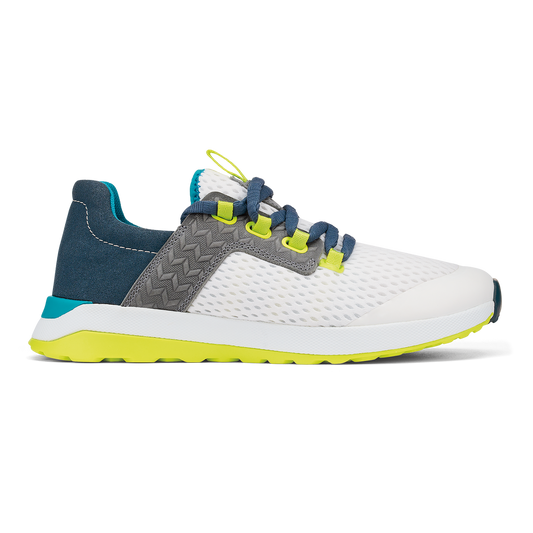 Wailuku Women’s Athletic Shoes - Bright White / Lagoon