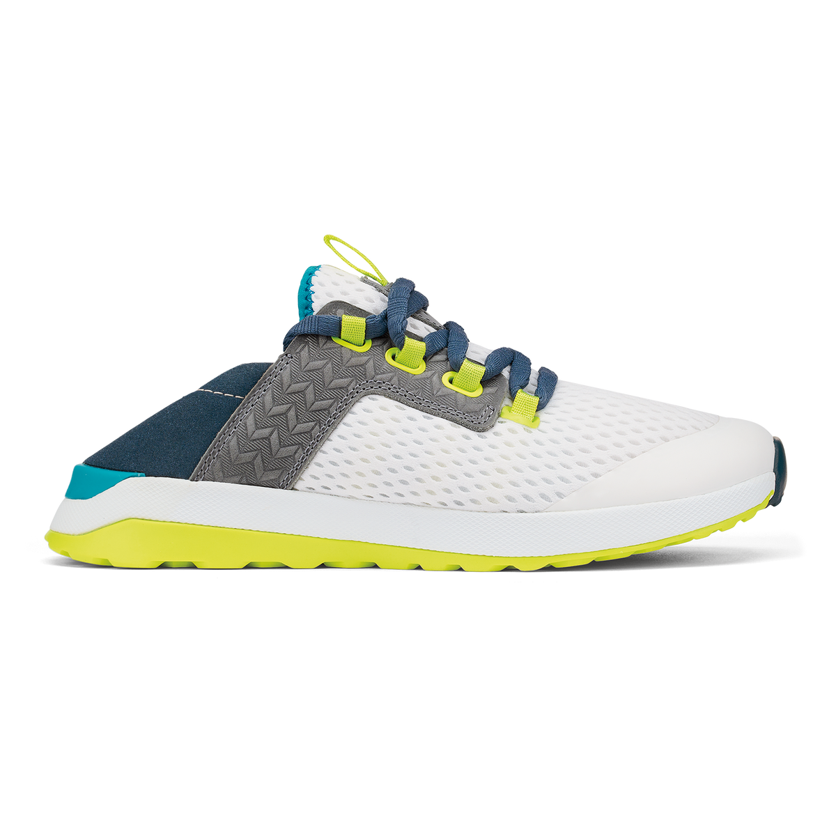 Wailuku Women’s Athletic Shoes - Bright White / Lagoon