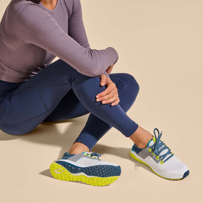 Wailuku Women’s Athletic Shoes - Bright White / Lagoon
