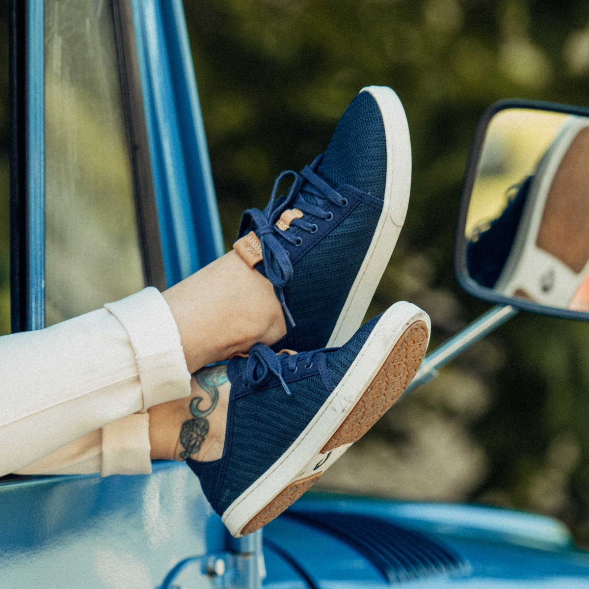 Pehuea Lī Women's Sneakers - Trench Blue