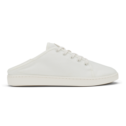 OluKai Pehuea Lī Canvas Women's Sneakers - Bright White