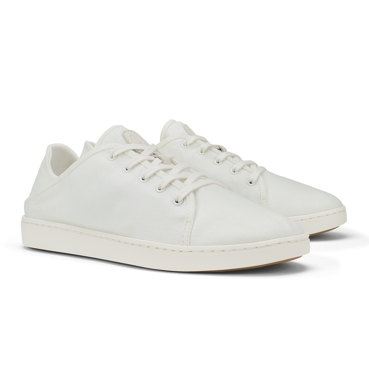 OluKai Pehuea Lī Canvas Women's Sneakers - Bright White