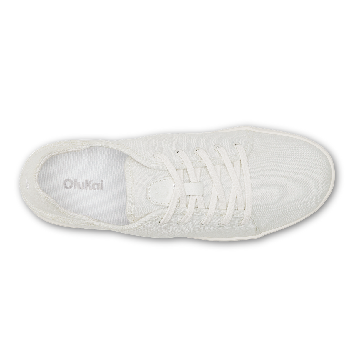 OluKai Pehuea Lī Canvas Women's Sneakers - Bright White