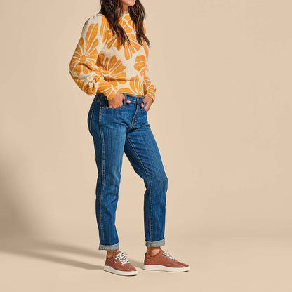 Hā‘upu Women’s Leather Sneakers - Fox