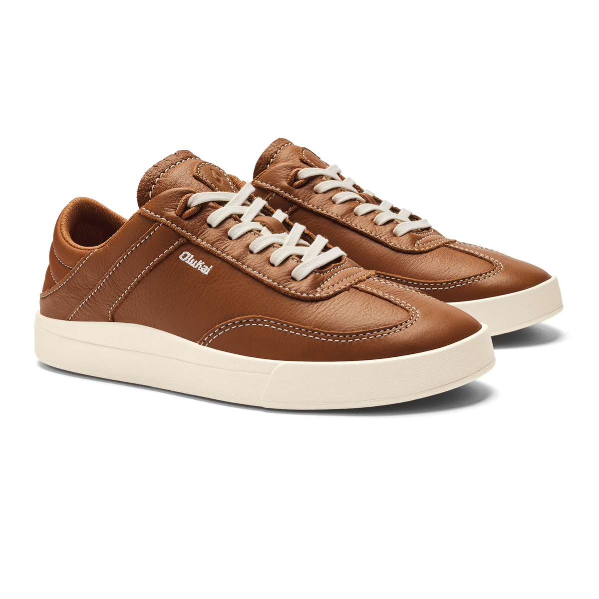 Hā‘upu Women’s Leather Sneakers - Fox