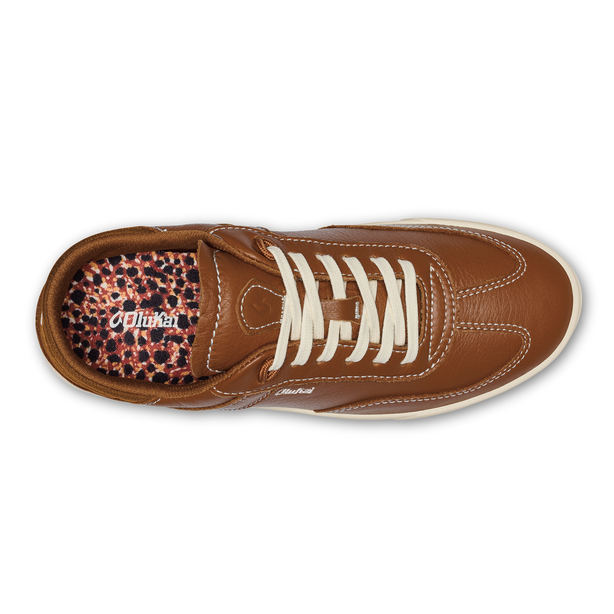 Hā‘upu Women’s Leather Sneakers - Fox