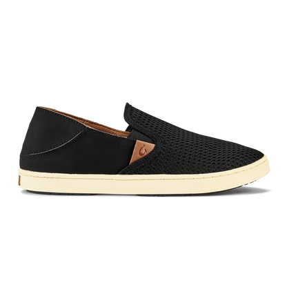 Pehuea Women's Breathable Slip-On Sneakers - Black
