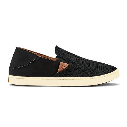Pehuea Women's Breathable Slip-On Sneakers - Black