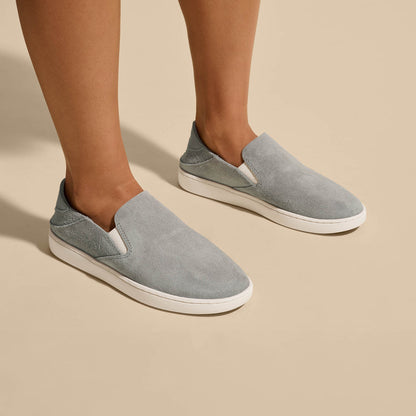 Pehuea Luxe Women’s Suede Shoes - Ash