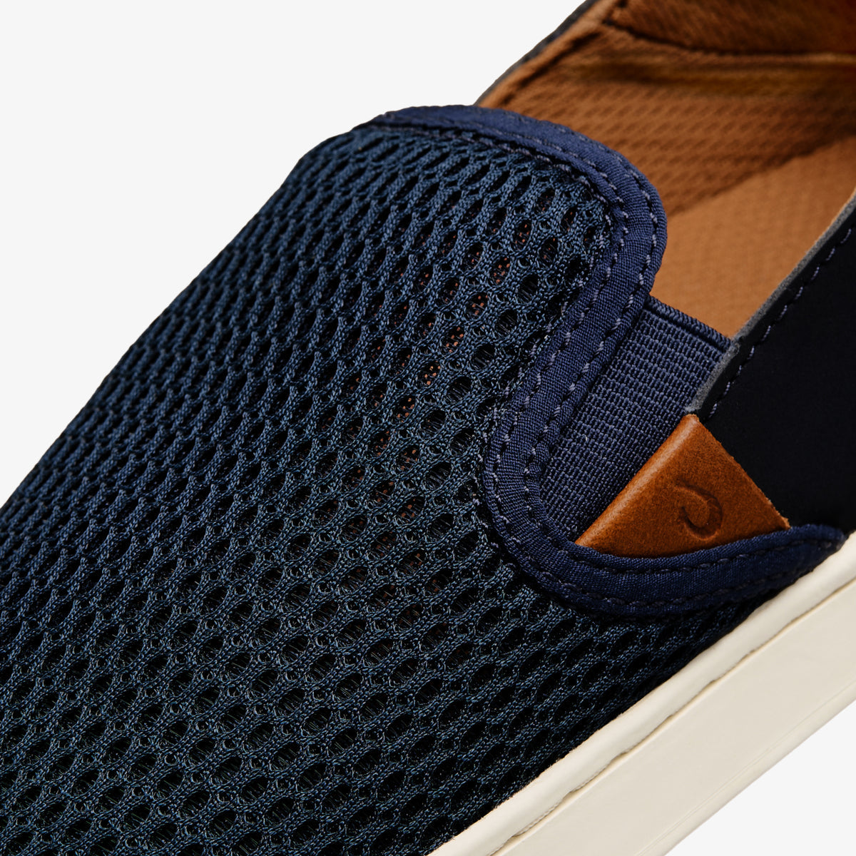 Pehuea Women's Breathable Slip-On Sneakers - Trench Blue