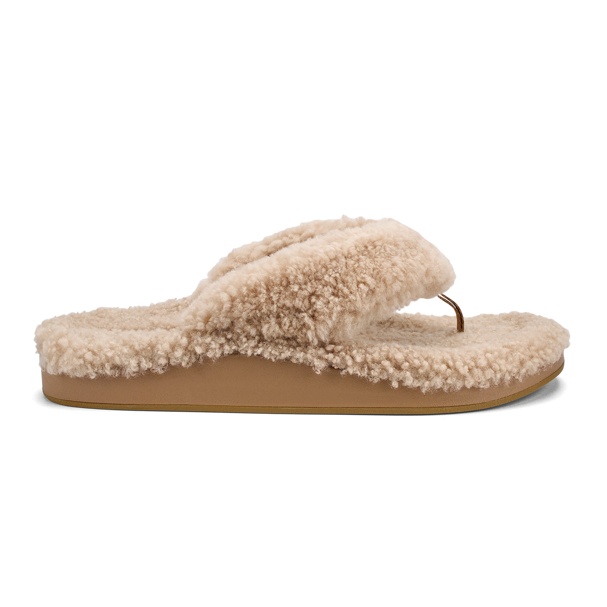 Kīpe'a Heu Women‘s Flip Flop Slippers - Tan