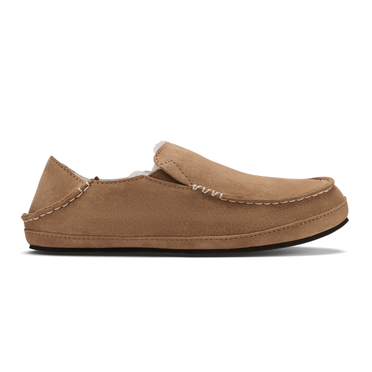 Nohea Women's Leather Slippers - Tan
