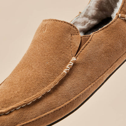 Nohea Women's Leather Slippers - Tan