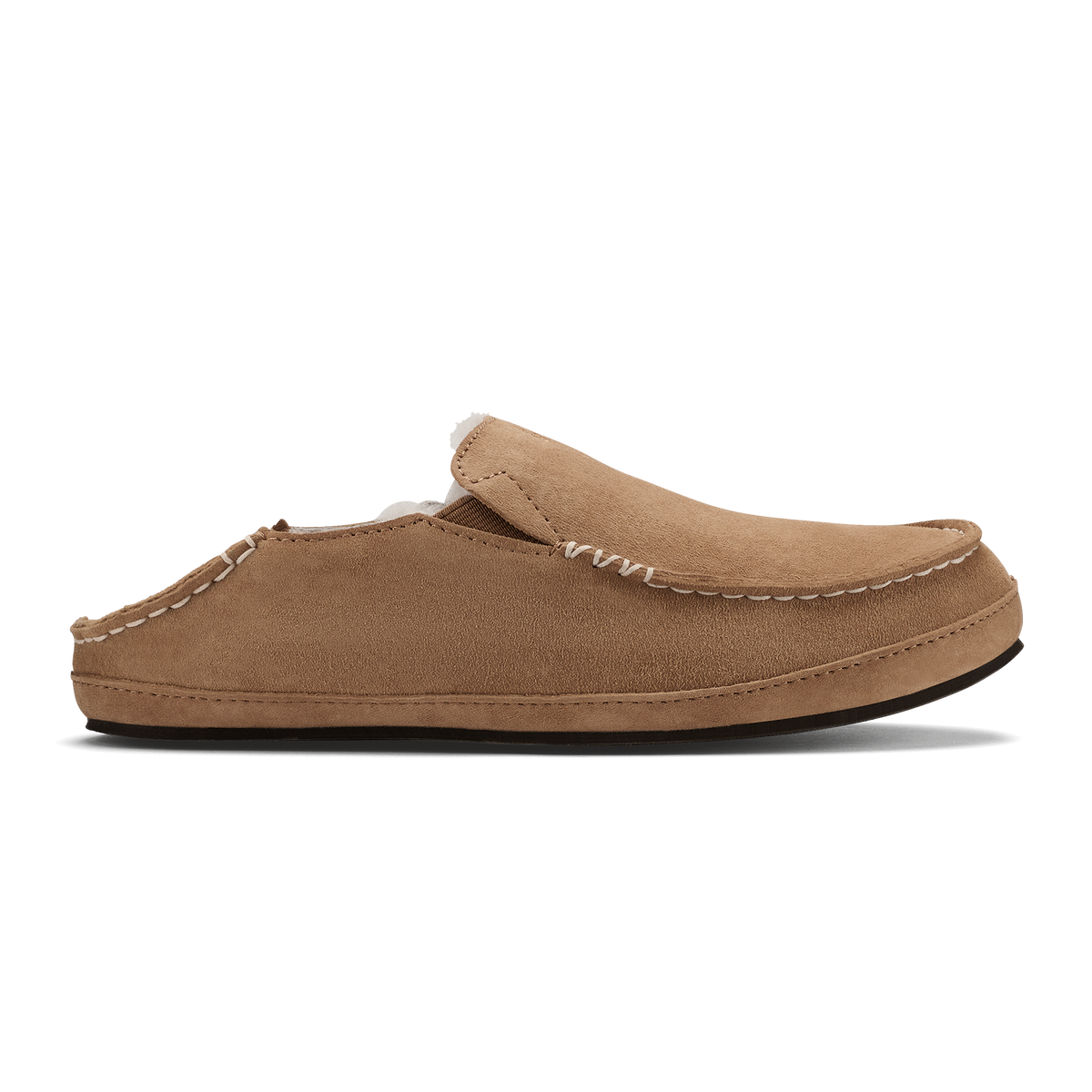 Nohea Women's Leather Slippers - Tan