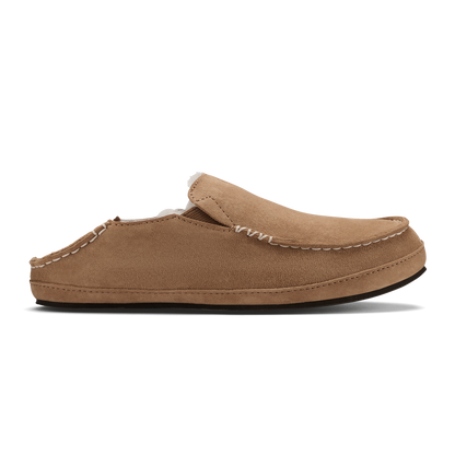 Nohea Women's Leather Slippers - Tan
