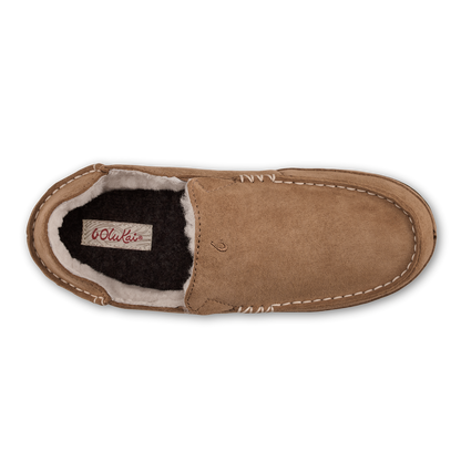 Nohea Women's Leather Slippers - Tan