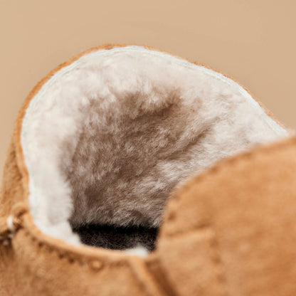 Nohea Women's Leather Slippers - Tan