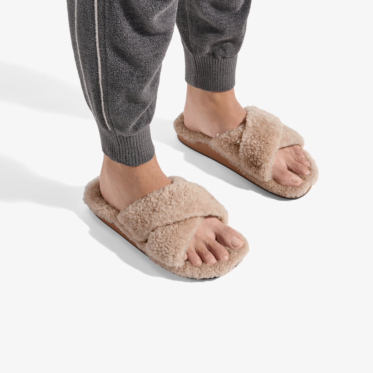 Hila Heu Women’s Slide Slipper Sandals - Tan