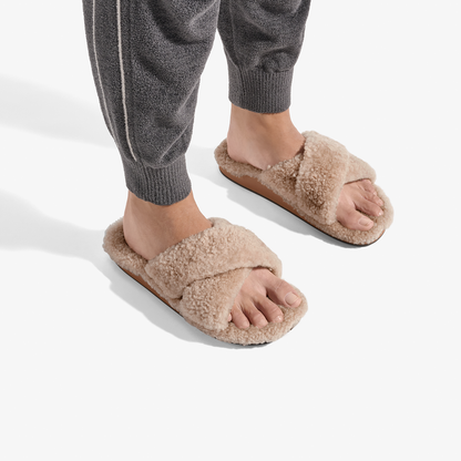 Hila Heu Women’s Slide Slipper Sandals - Tan