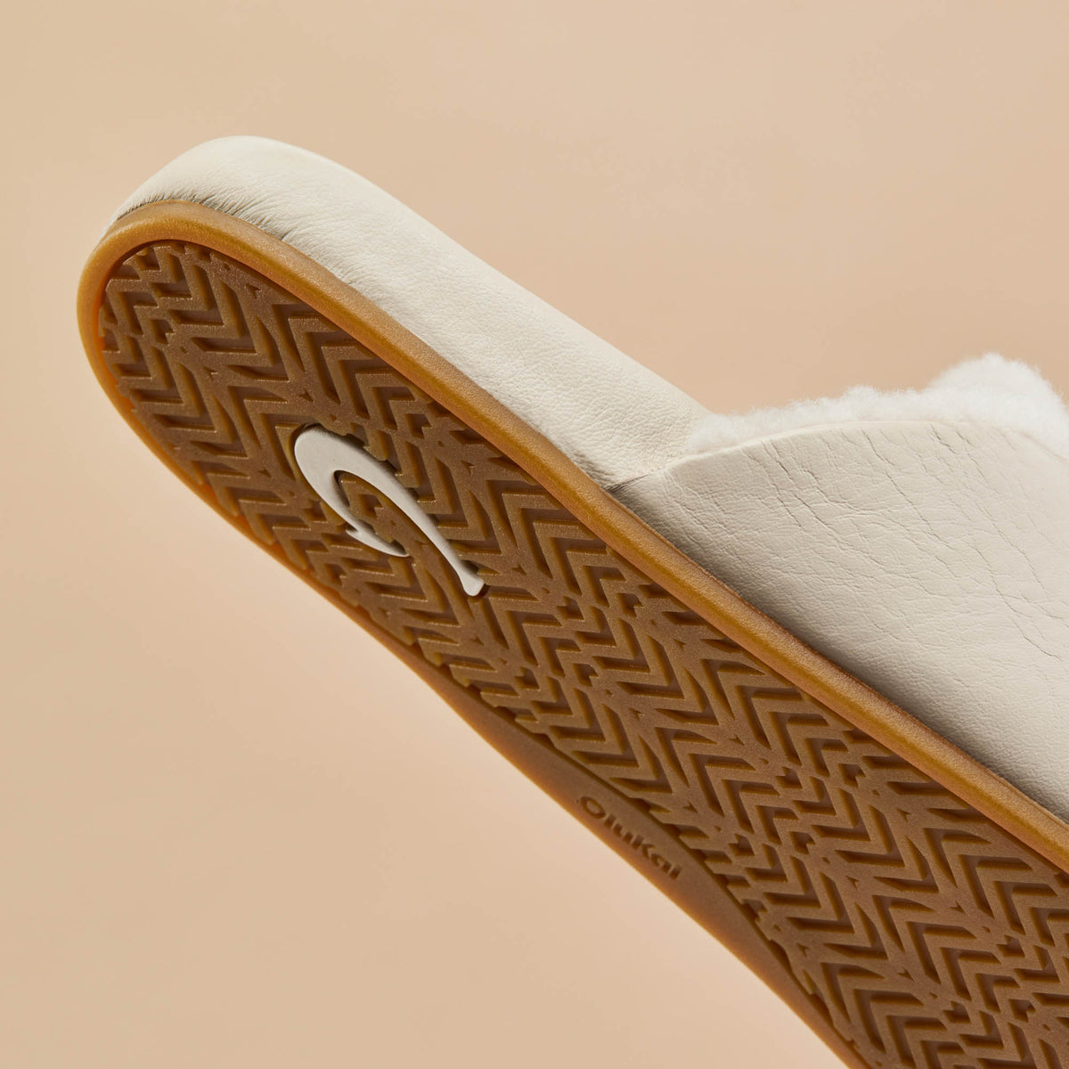 Kōnea Women’s Leather Slipper Mules - Bone