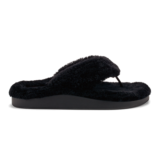 Kīpe'a Heu Women‘s Flip Flop Slippers - Black