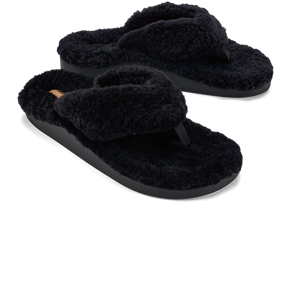 Kīpe'a Heu Women‘s Flip Flop Slippers - Black