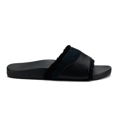 Hō‘ala Slide Women’s Slide Slipper Sandals - Black