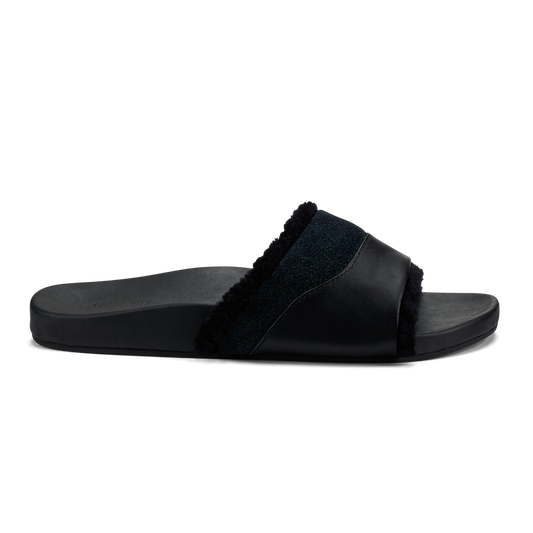 Hō‘ala Slide Women’s Slide Slipper Sandals - Black