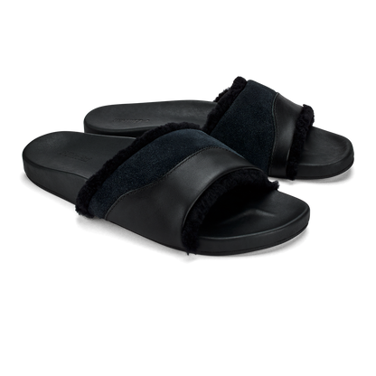 Hō‘ala Slide Women’s Slide Slipper Sandals - Black