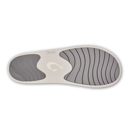 Ku‘i Women’s Fuzzy Slip-On Slippers - Fog