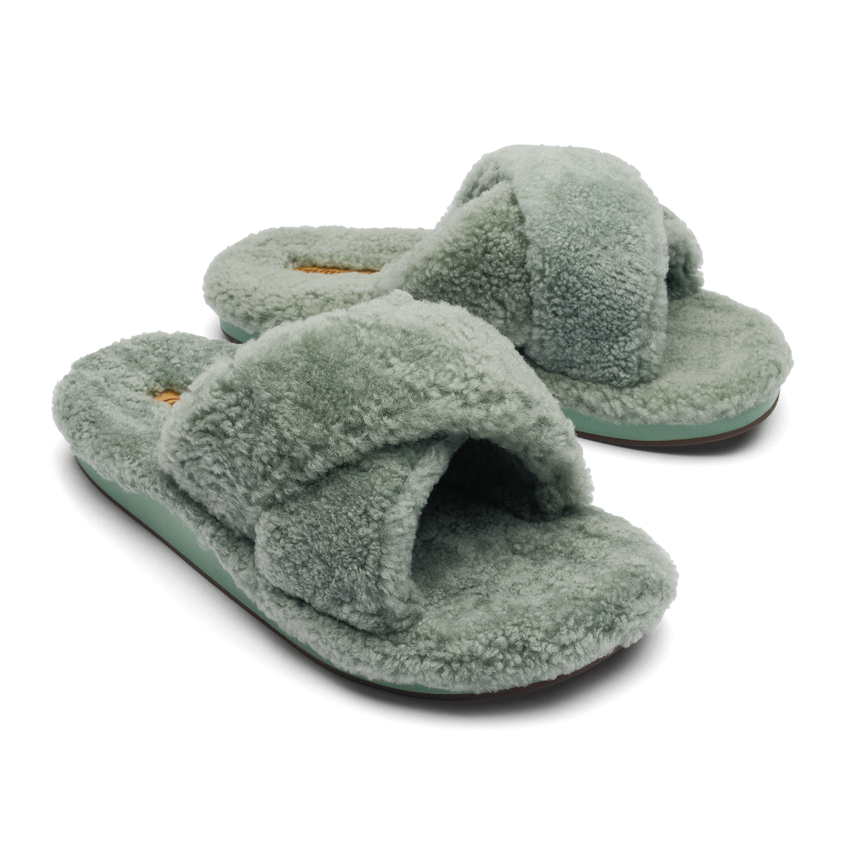 Hila Heu Women’s Slide Slipper Sandals - Muted Green