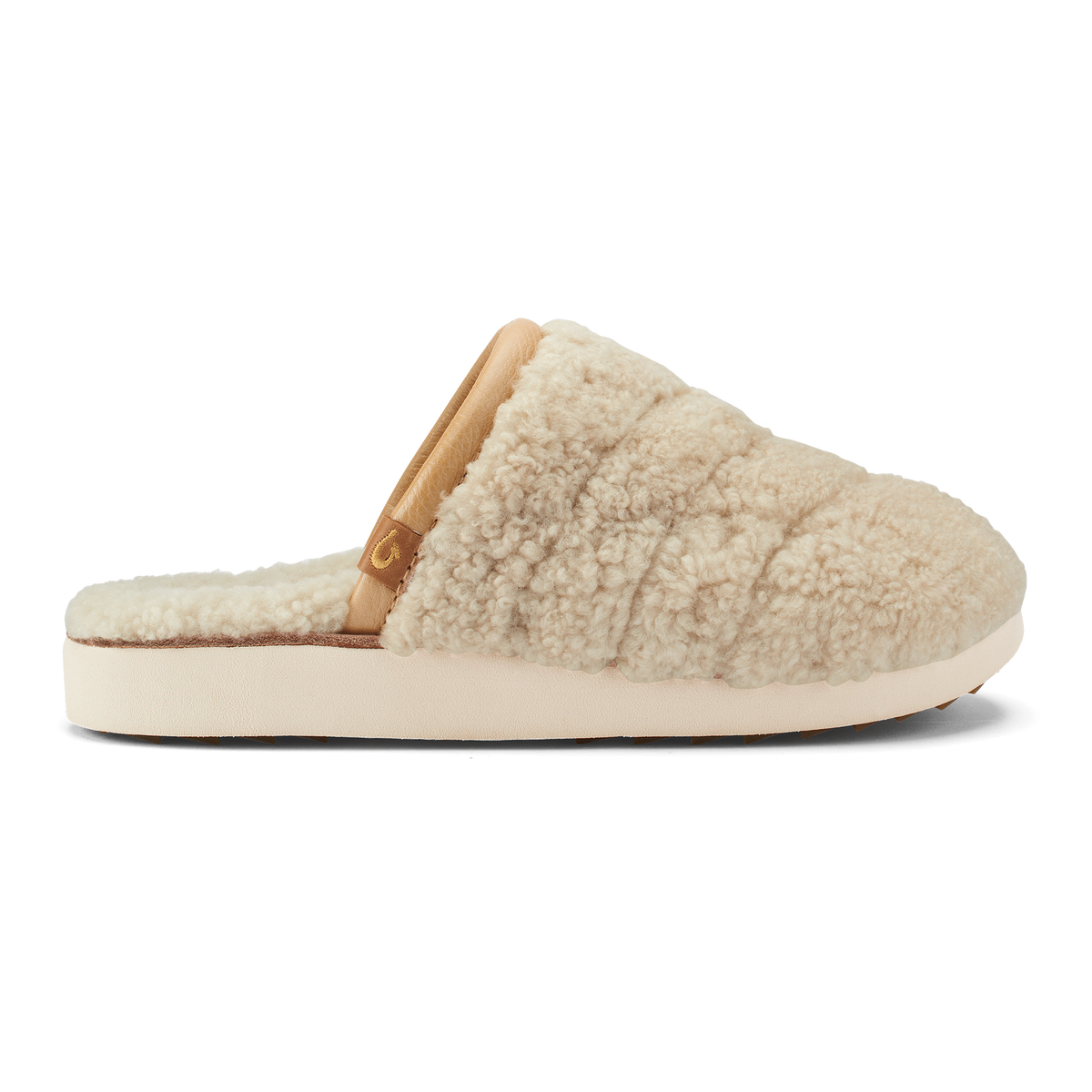 Pūpū Mua Women’s Shearling Mule Slipper - Tapa