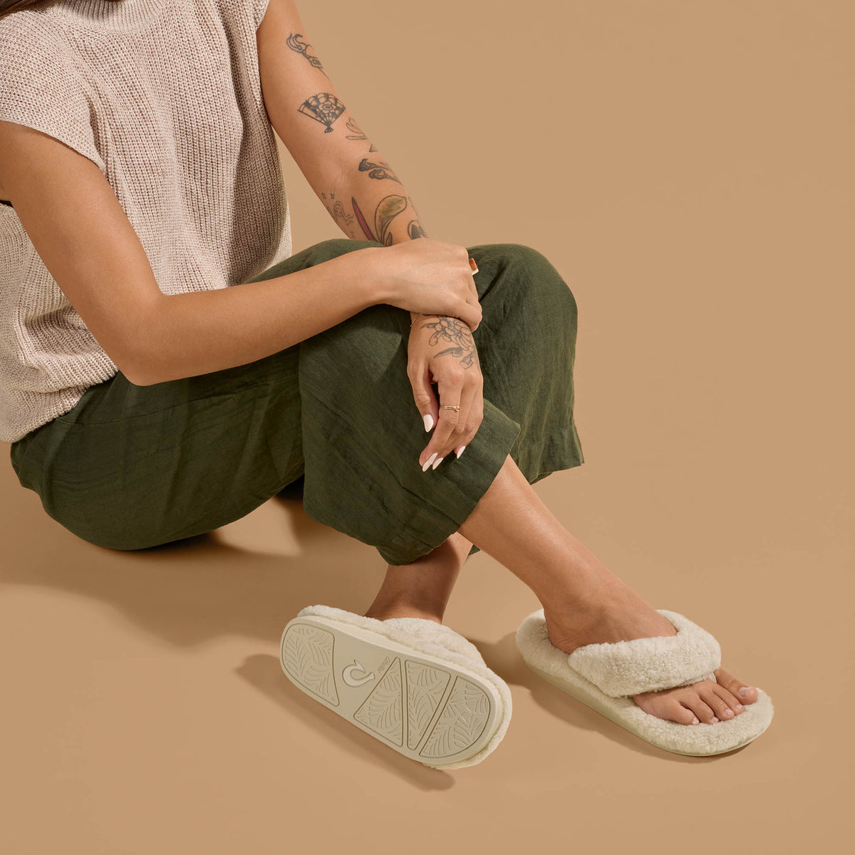Kīpe'a Heu Women‘s Flip Flop Slippers - Tapa
