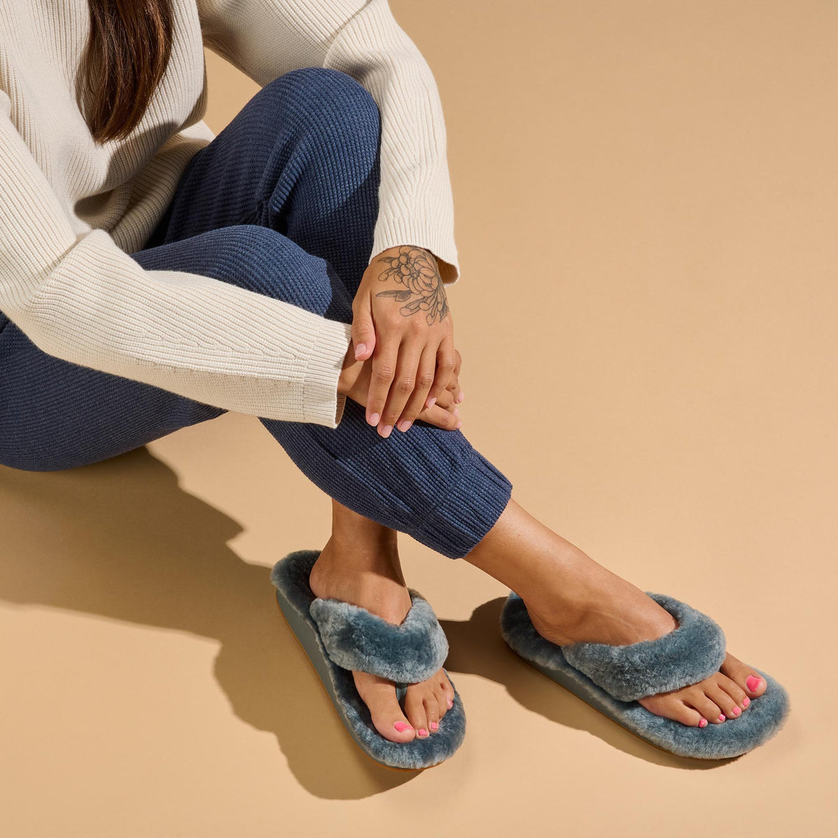 Kipe‘a Heu Women‘s Flip Flop Slippers - Storm