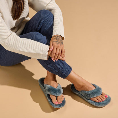 Kipe‘a Heu Women‘s Flip Flop Slippers - Storm