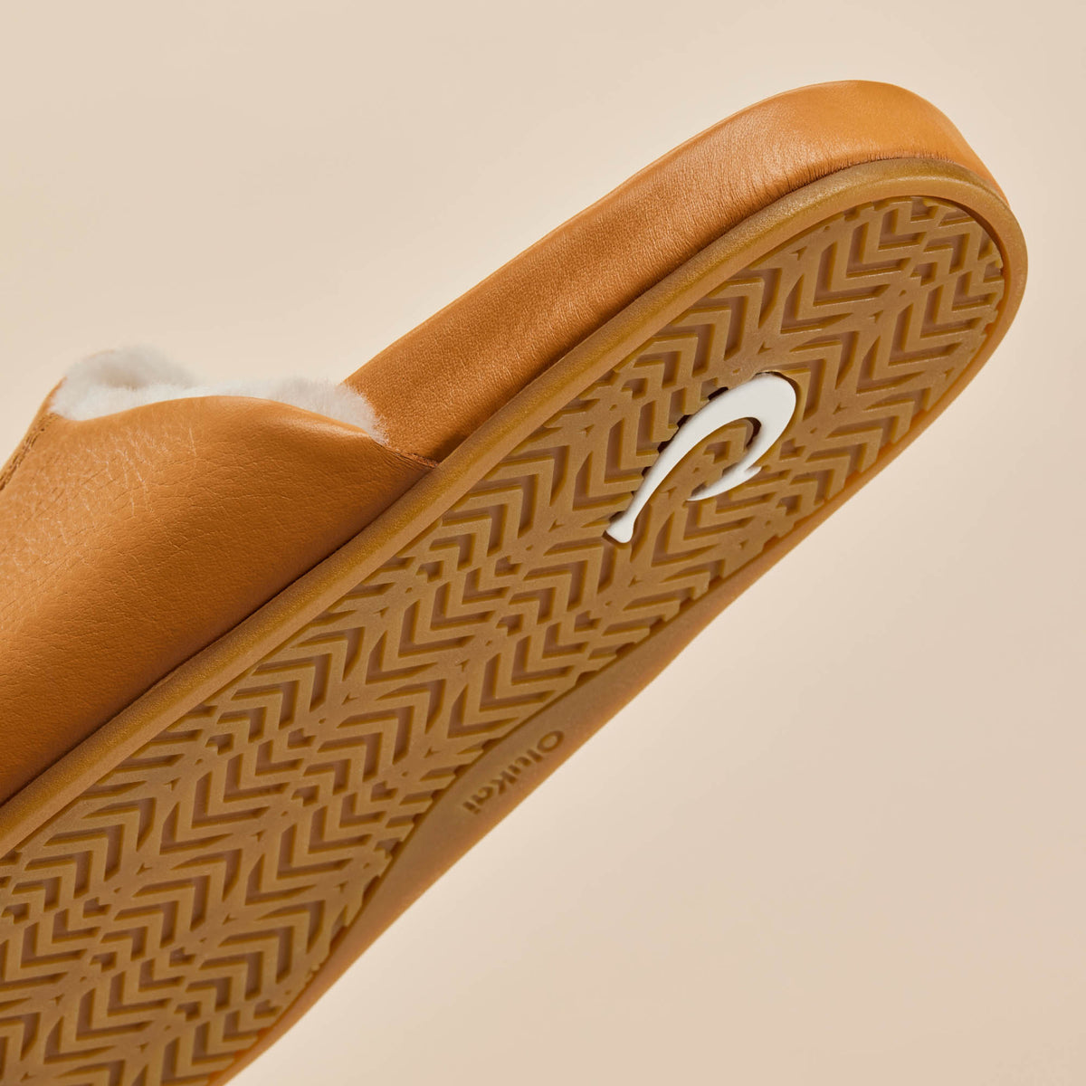 Kōnea Women’s Leather Slipper Mules - Saddle