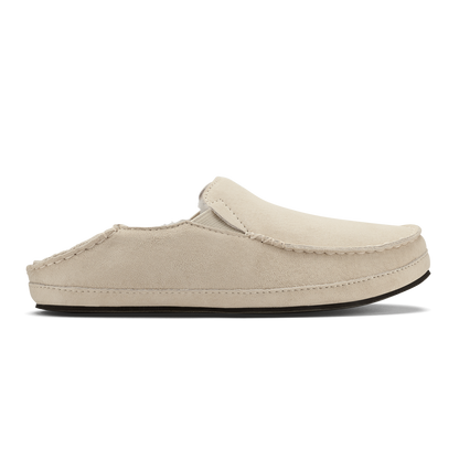 Nohea Women's Leather Slippers - Bone