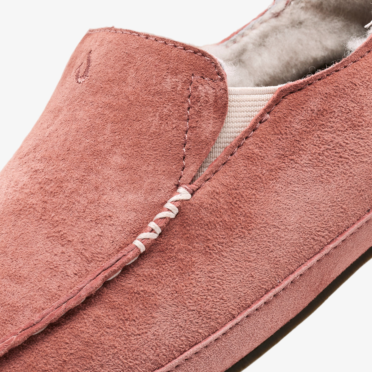 Nohea Women's Leather Slippers - Cedarwood