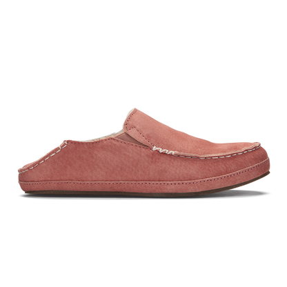 Nohea Women's Leather Slippers - Cedarwood